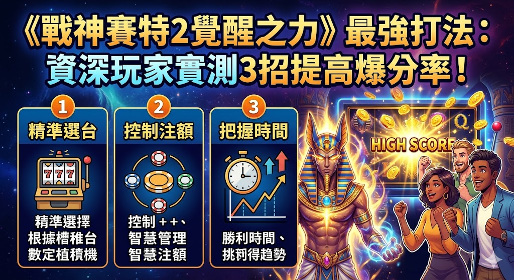 《戰神賽特2覺醒之力》最強打法：資深玩家實測3招提高爆分率！